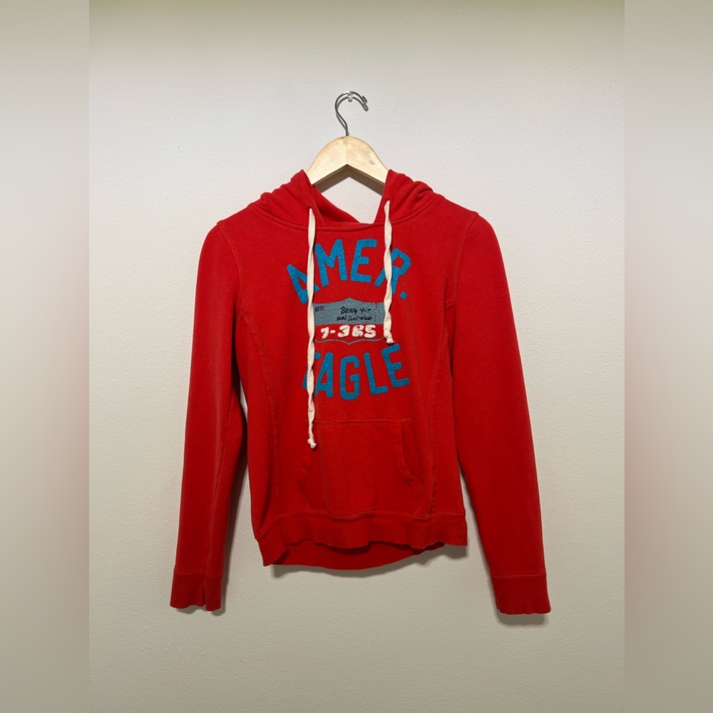 American Eagle Outfitters Red Hoodie